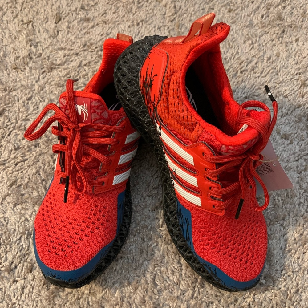 Spiderman Adidas Ultra 4D shoes